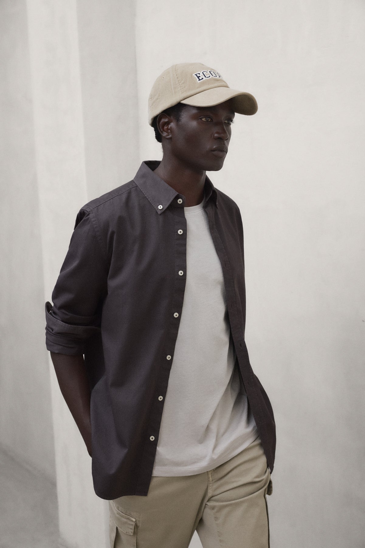 DARK GREY ANTEJO SHIRT