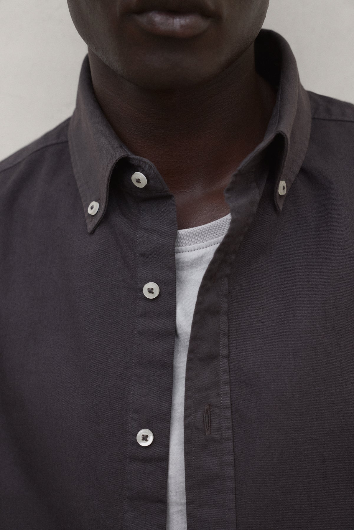 DARK GREY ANTEJO SHIRT