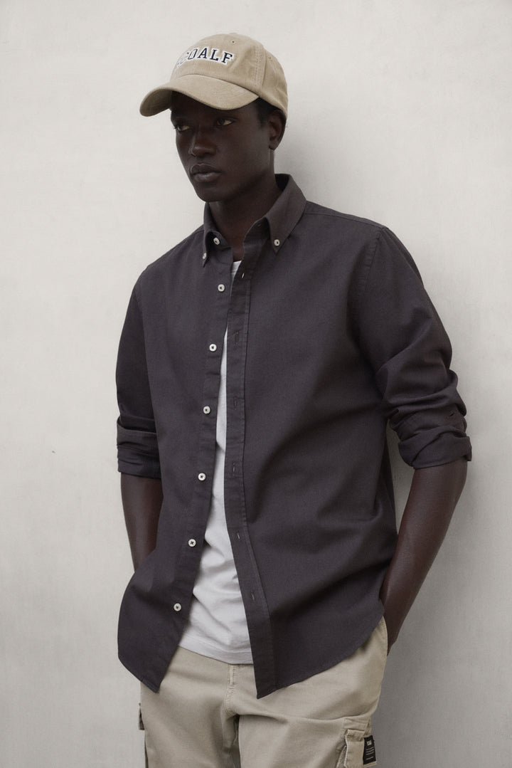 CHEMISE ANTEJO GRIS FONCÉ