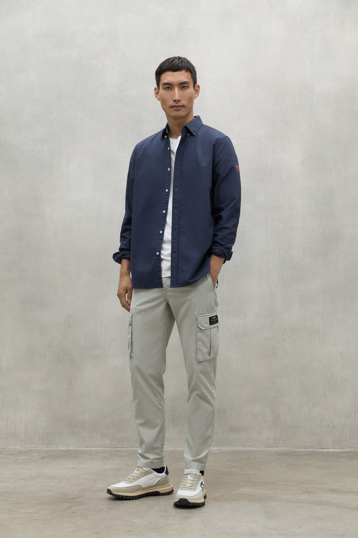 NAVY BLUE ANTONIO SHIRT