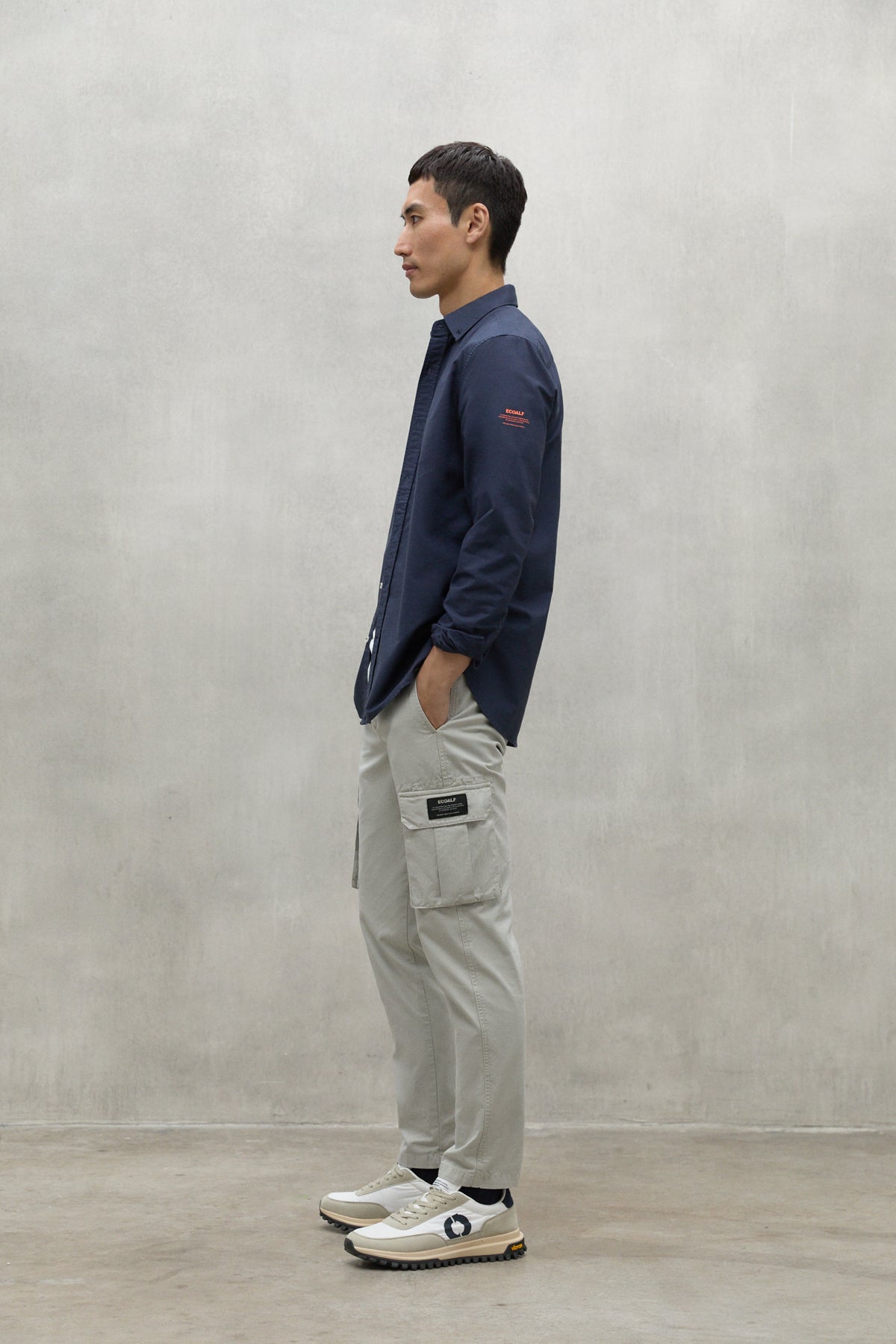 NAVY BLUE ANTONIO SHIRT