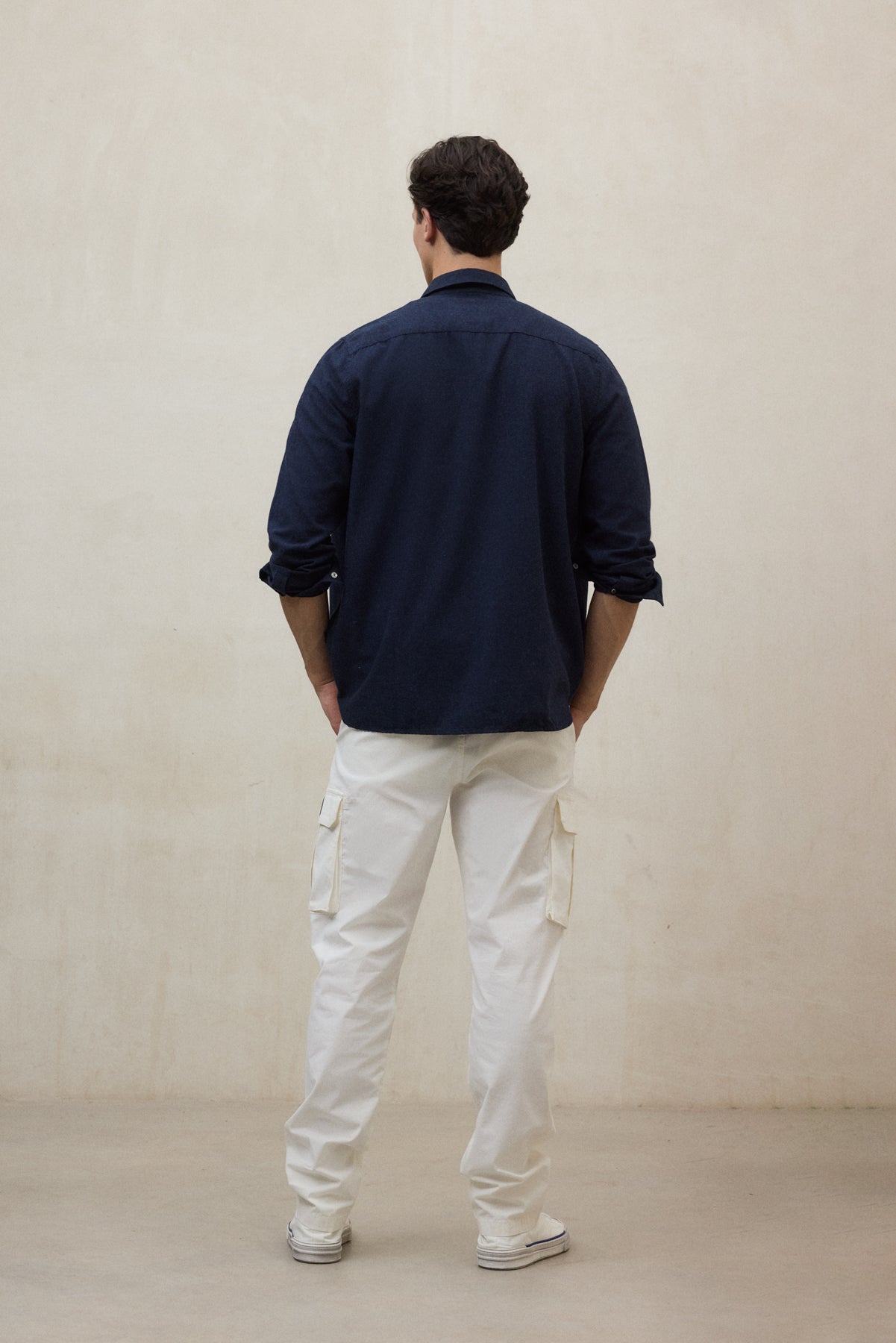 NAVY BLUE FELIPE SHIRT