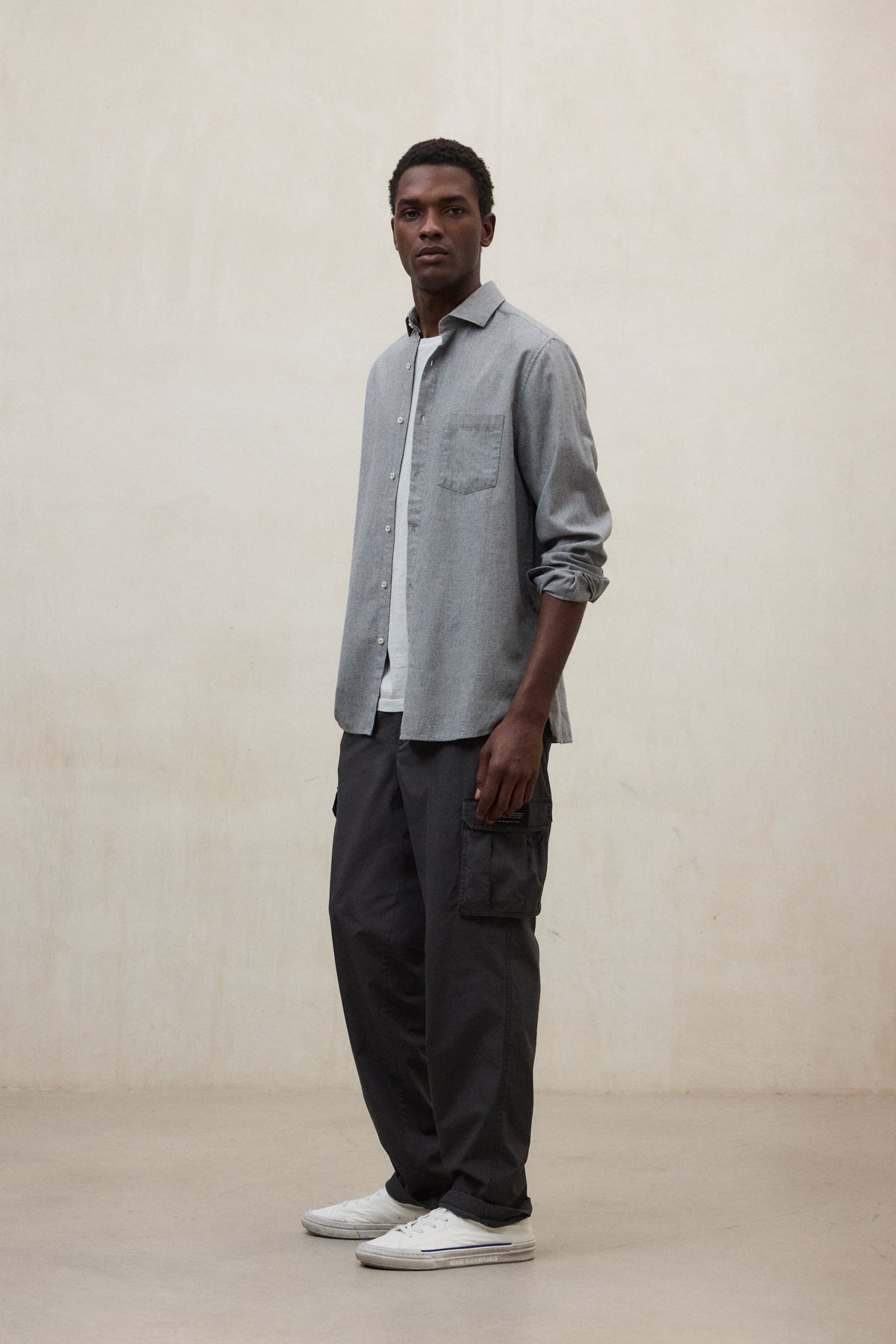 DARK GREY FELIPE SHIRT
