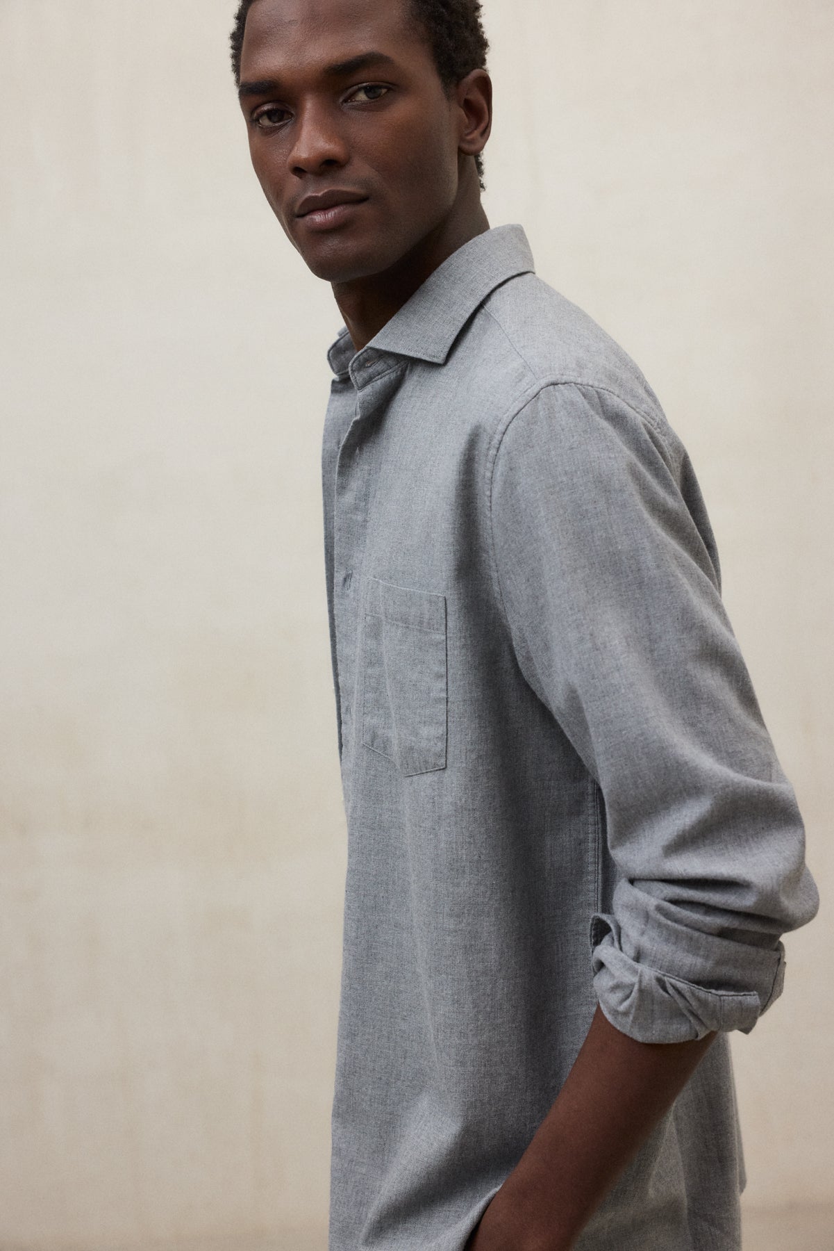 DARK GREY FELIPE SHIRT