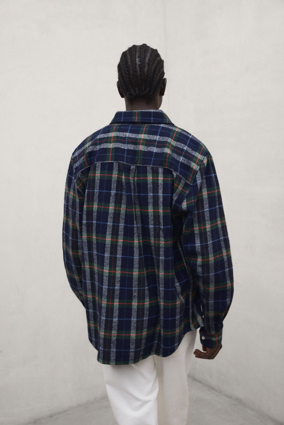 HEMD GETARI MARINEBLAU