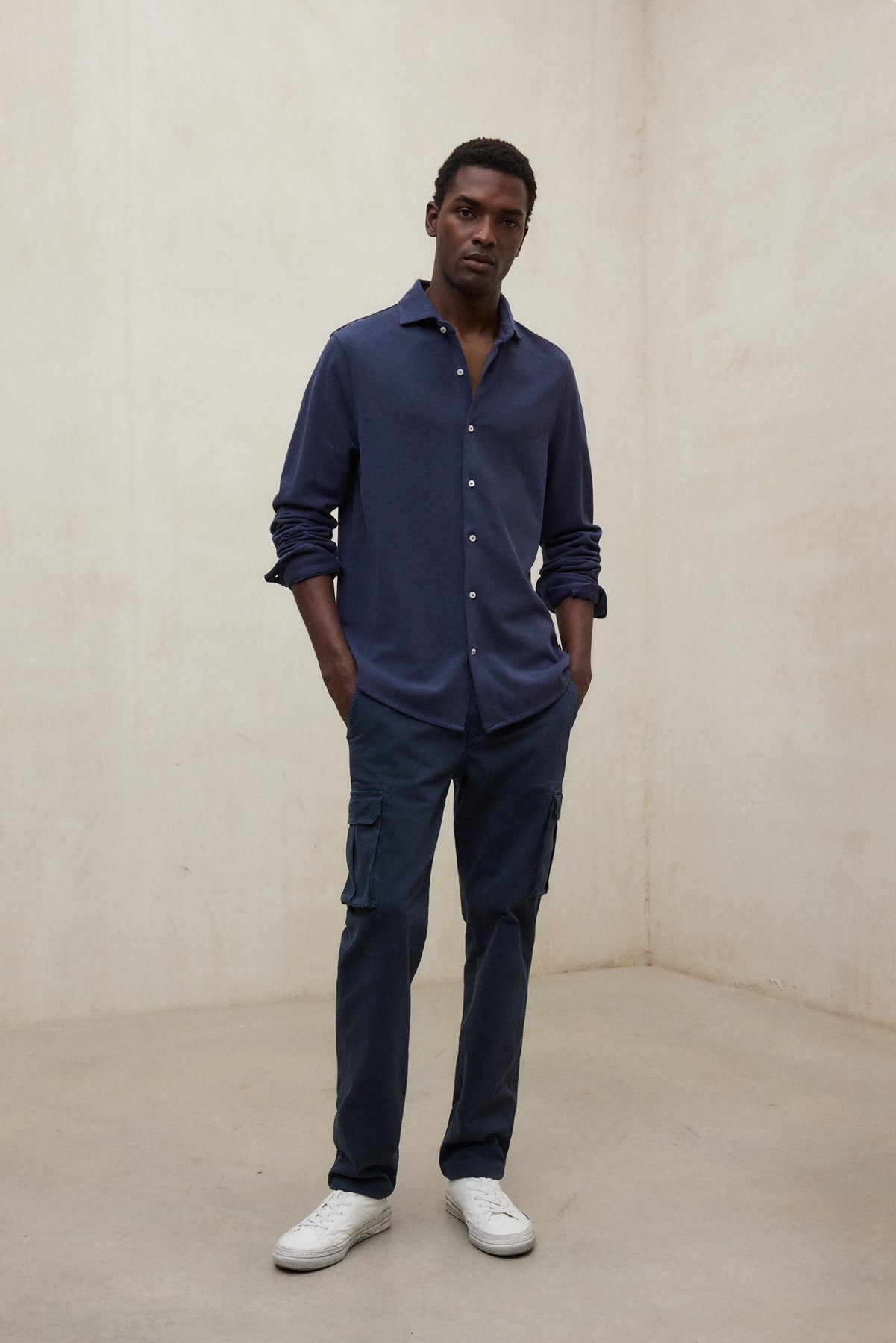 CAMICIA GOTHAM BLU NAVY