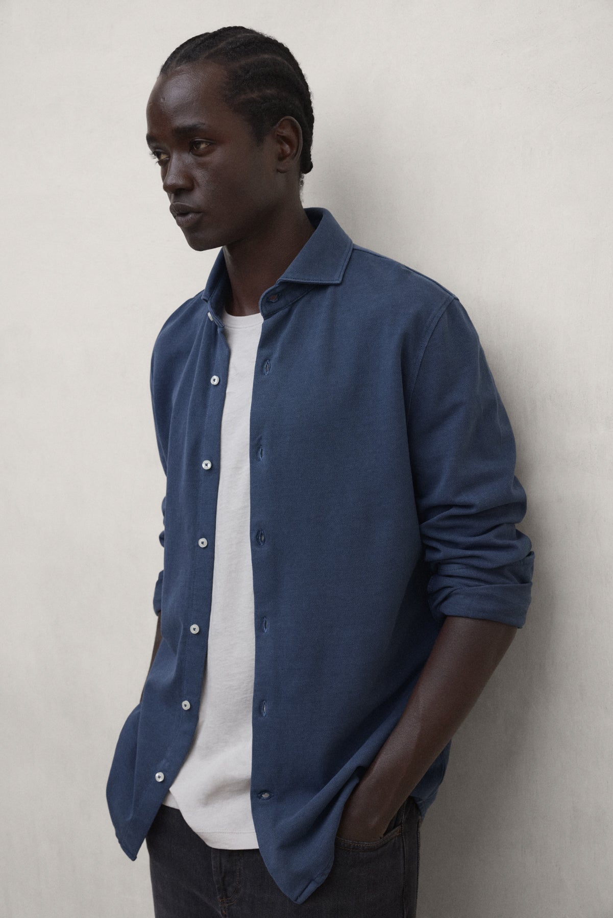 BLUE GOTHAM SHIRT