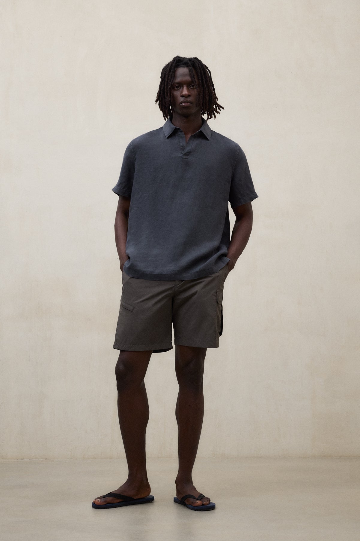 CAMISA IGOR GRIS OSCURO