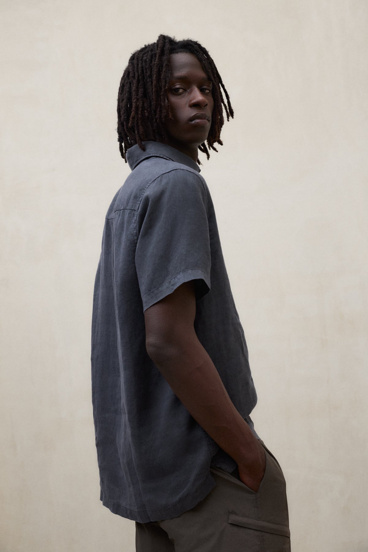 CAMISA IGOR GRIS OSCURO