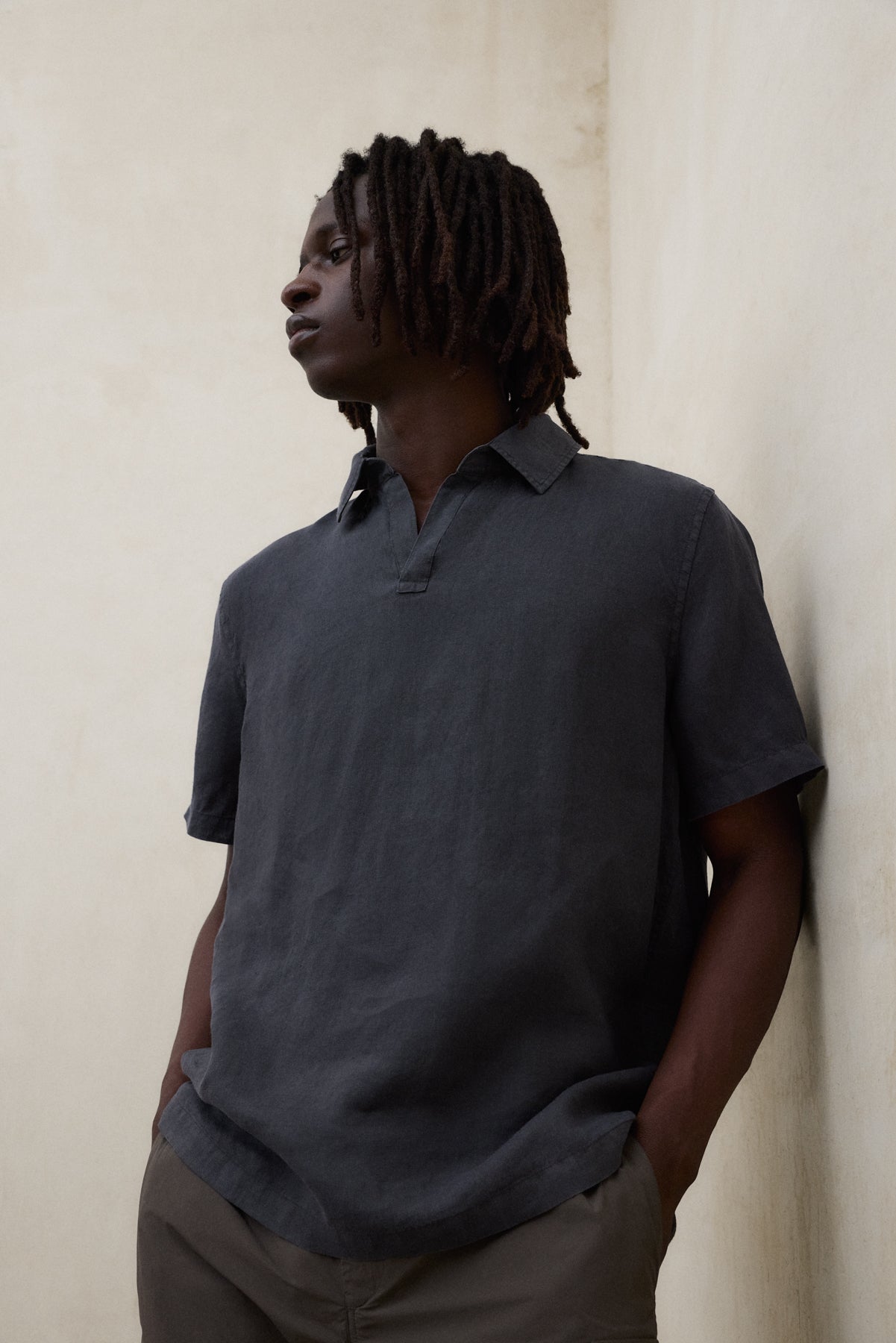 CAMISA IGOR GRIS OSCURO