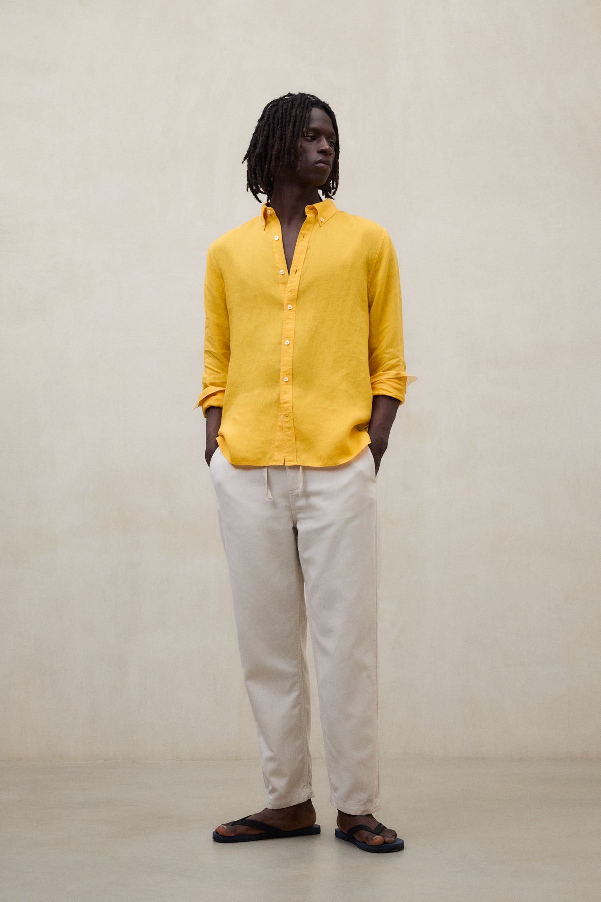 CAMISA MALIBU AMARILLA