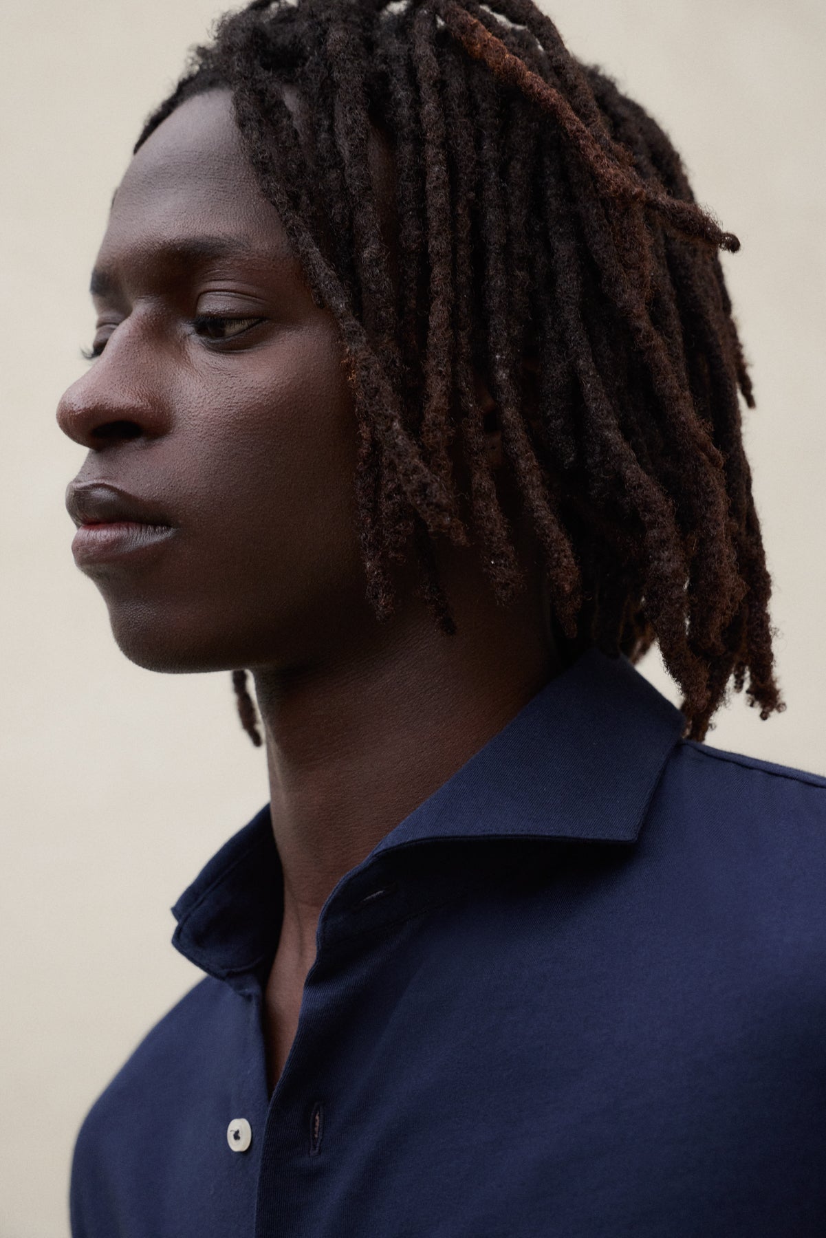 CAMISA MOLE AZUL MARINO