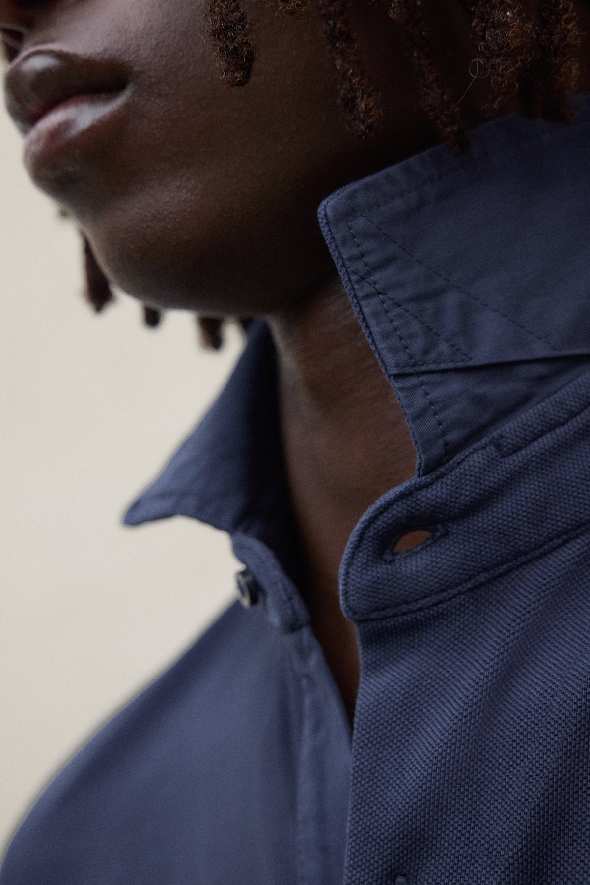 NAVY BLUE NEW GOTHAM SHIRT