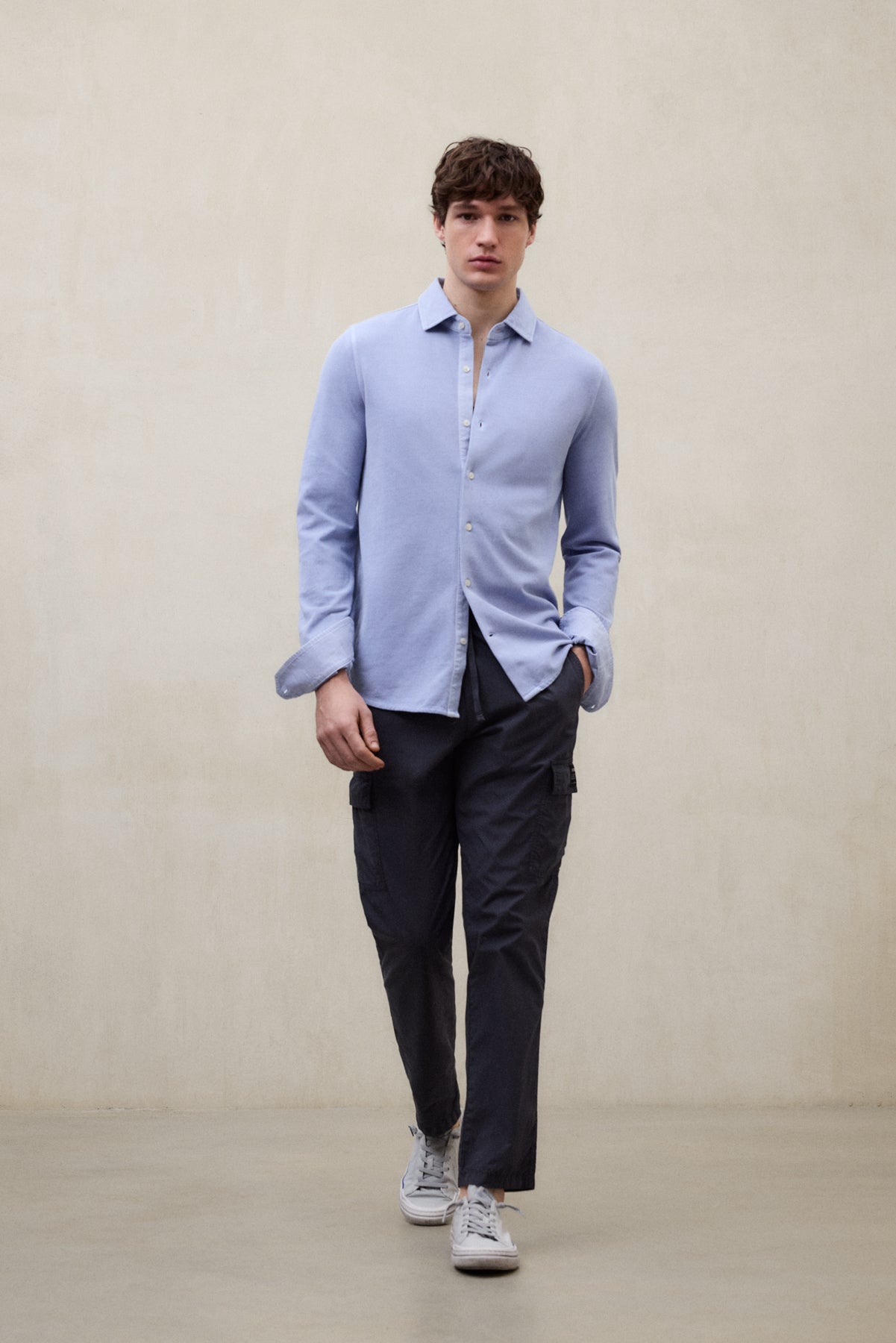 CHEMISE NEW GOTHAM BLEUE