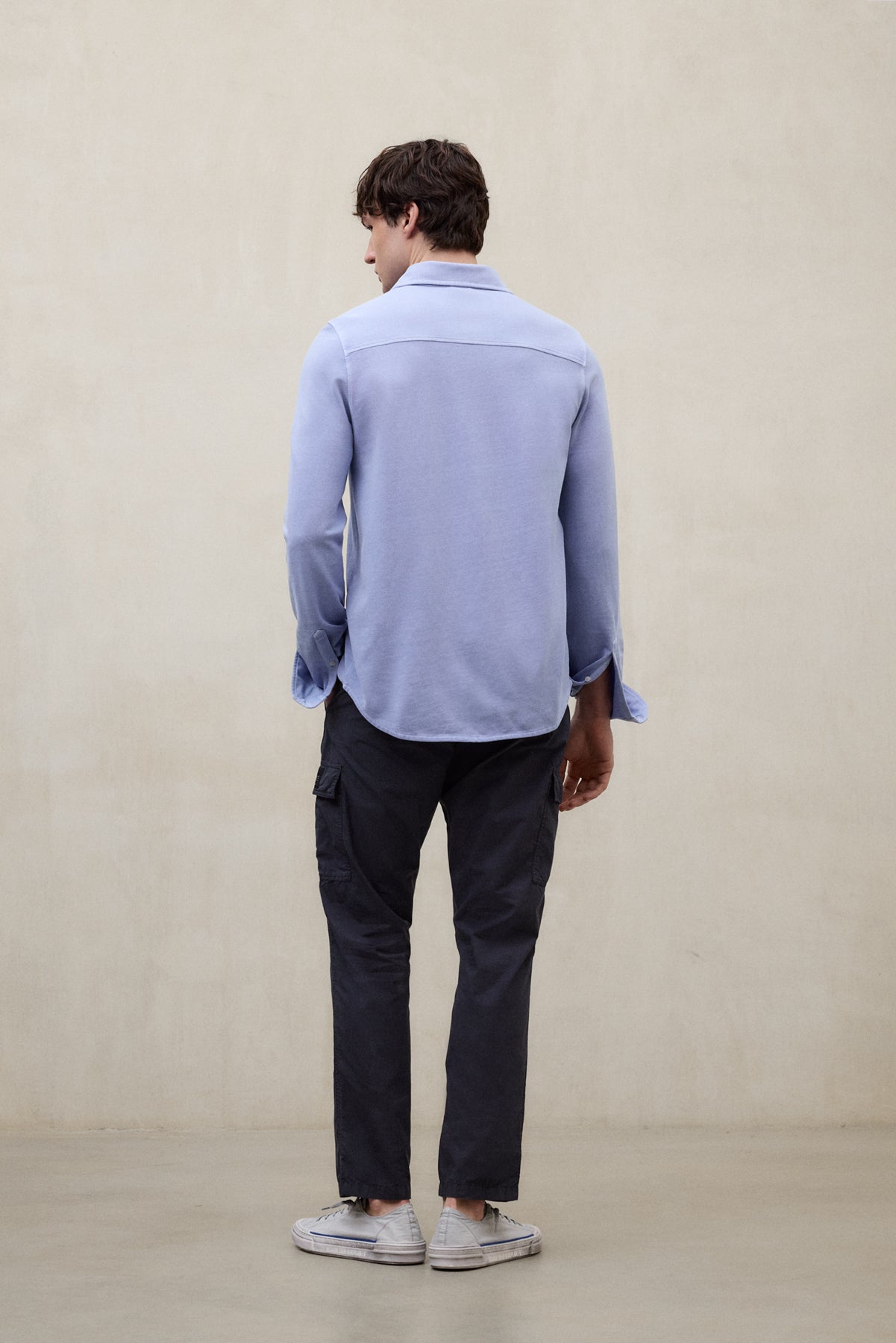 HEMD NEW GOTHAM BLAU