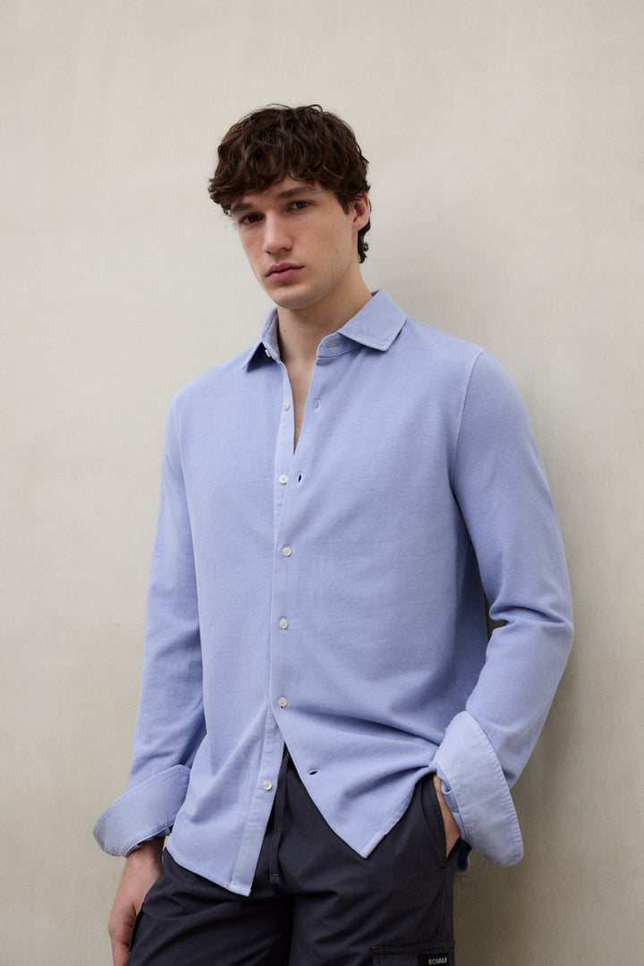 CHEMISE NEW GOTHAM BLEUE