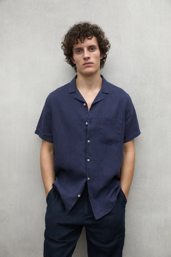 NAVY BLUE SUTAR SHIRT