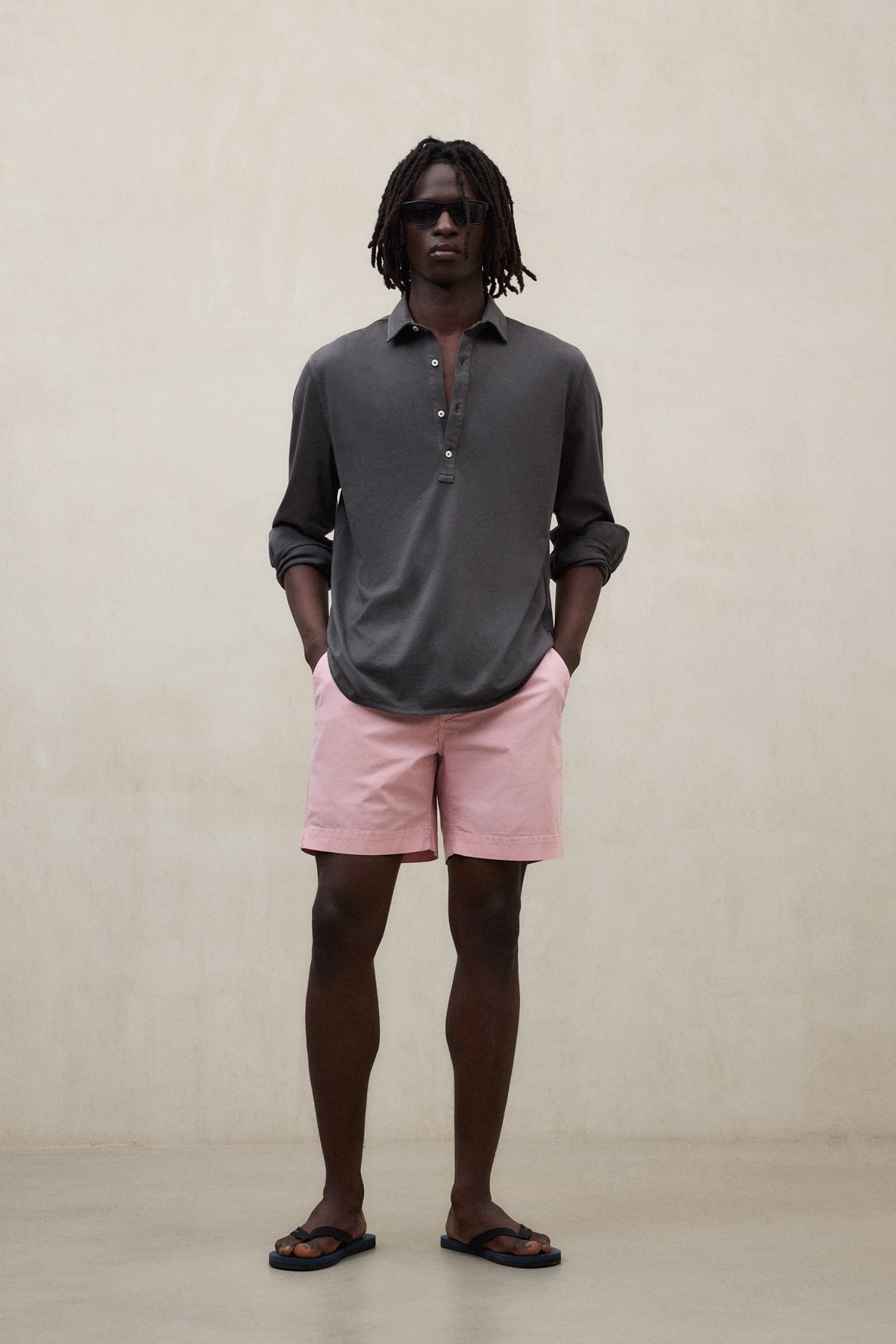 CAMISA WILL GRIS OSCURO