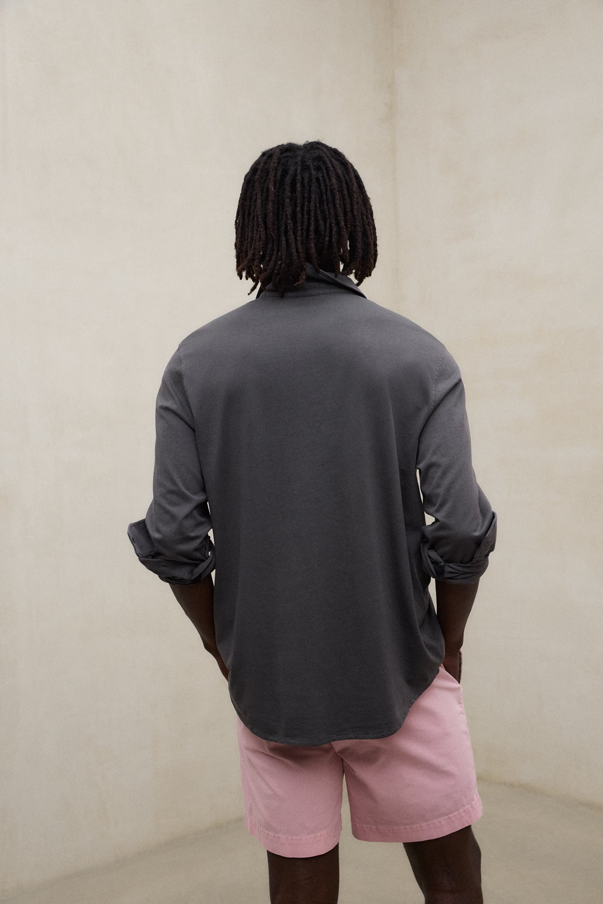 CAMISA WILL GRIS OSCURO