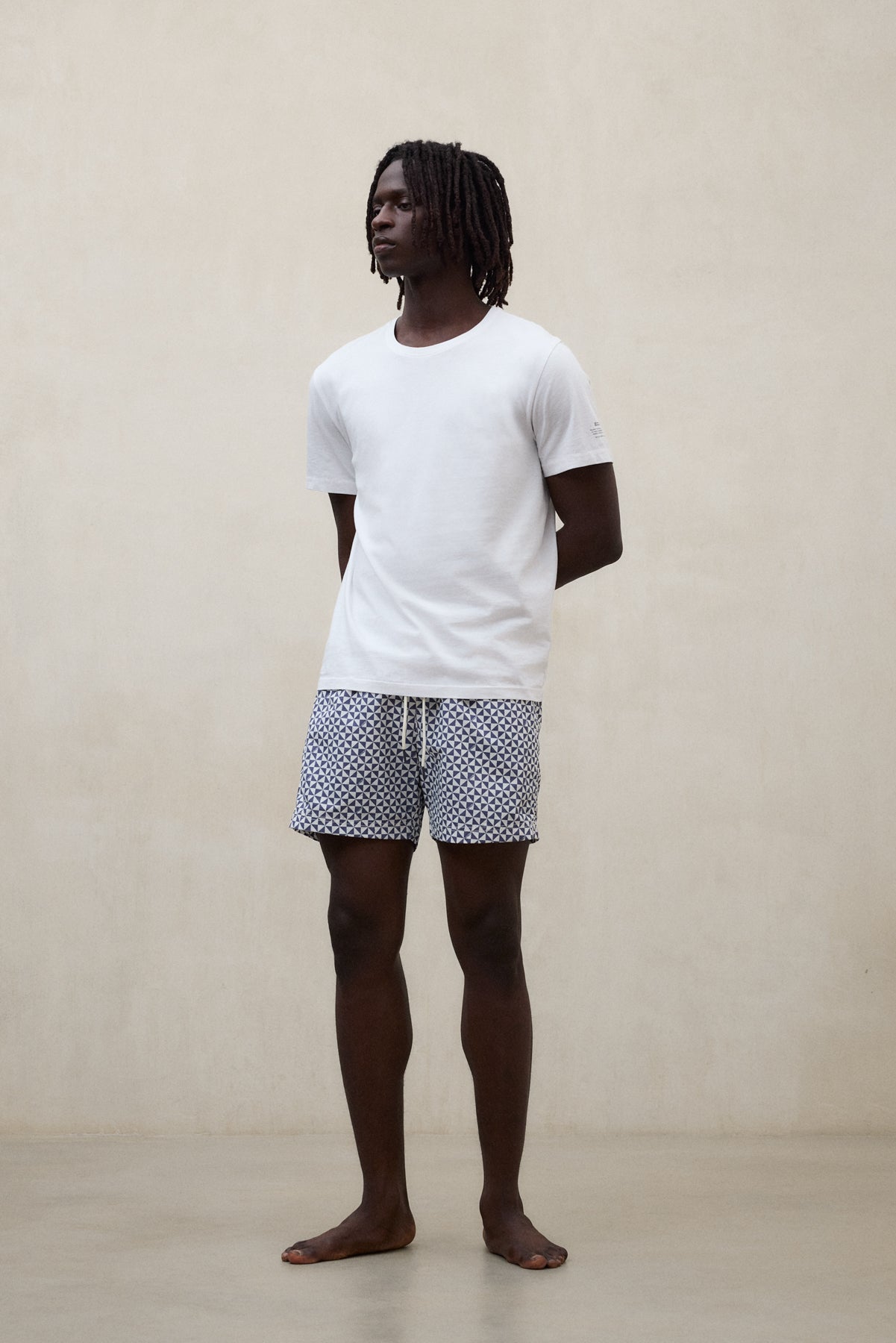 BLUE BEQUIA SWIM TRUNKS