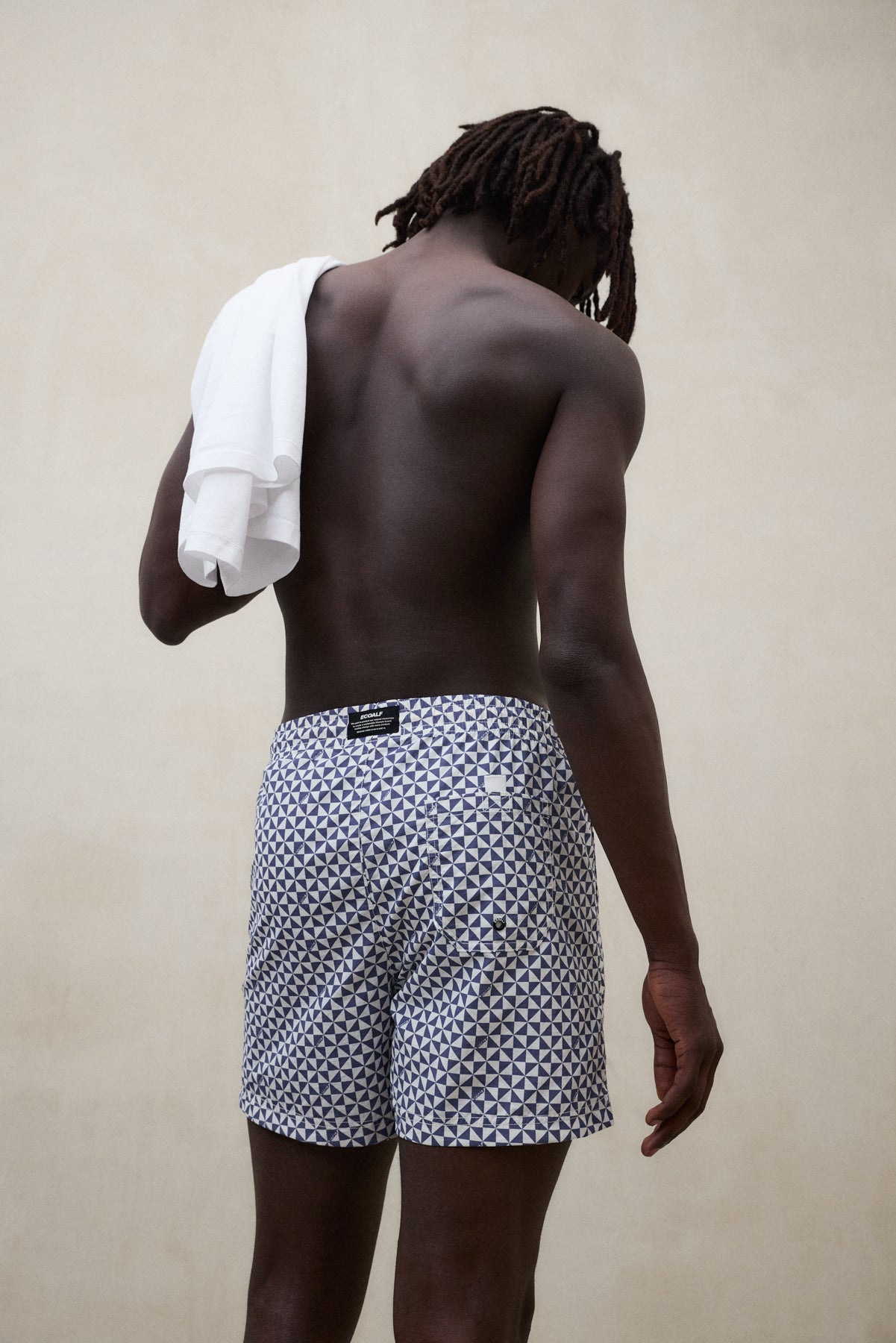 BLUE BEQUIA SWIM TRUNKS