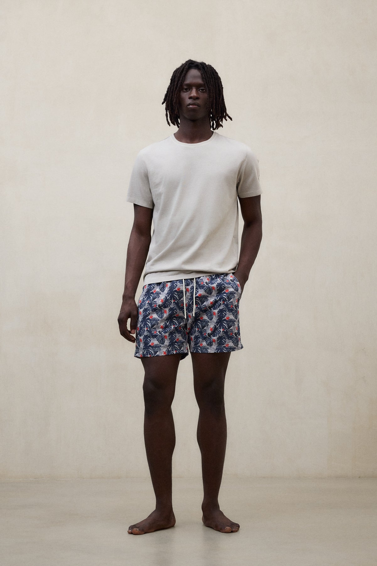 BLUE BEQUIA SWIM TRUNKS