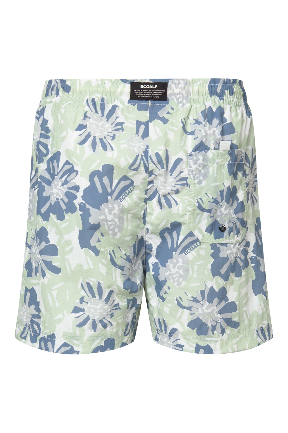 GREEN BEQUIA SWIM TRUNKS