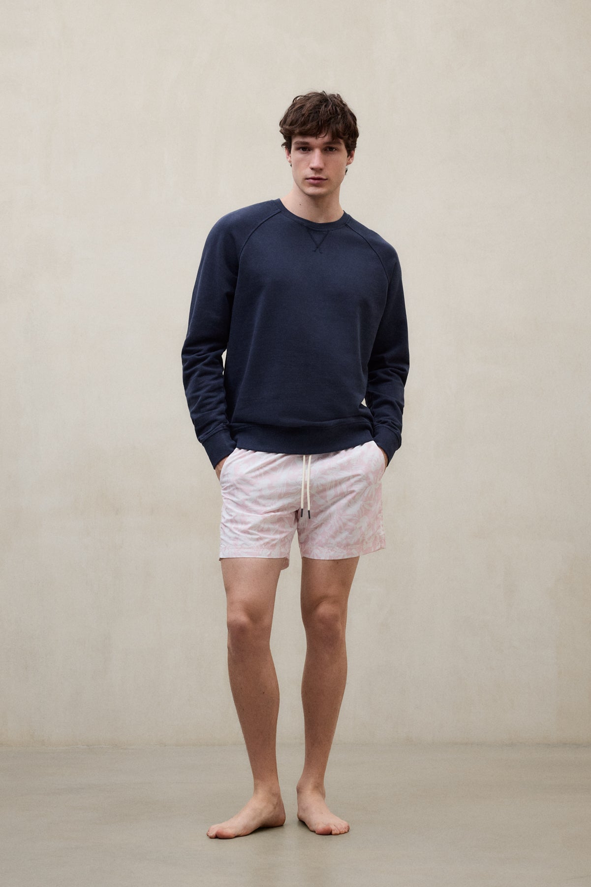 PINK BEQUIA SWIM TRUNKS