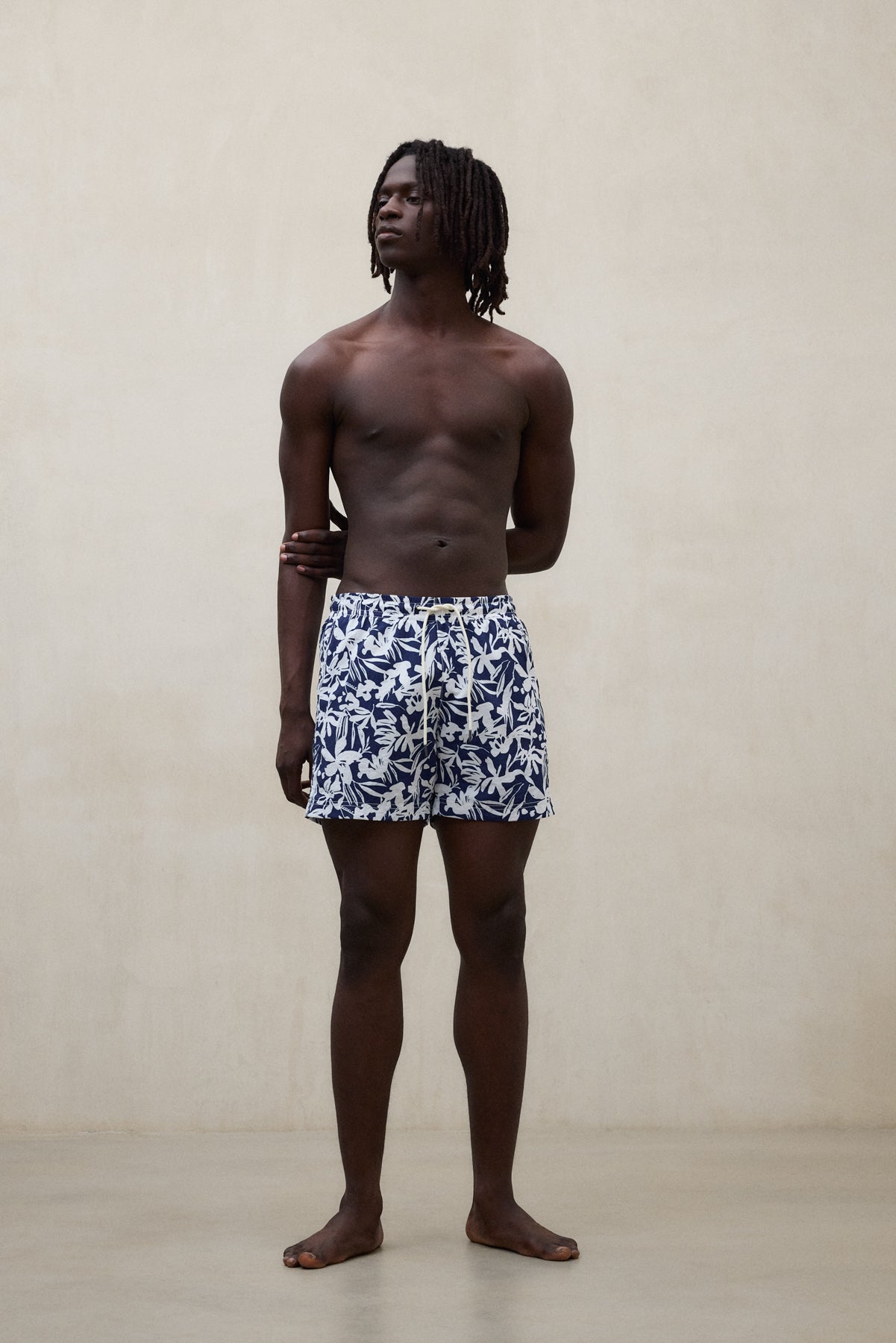 BLUE BEQUIA SWIM TRUNKS