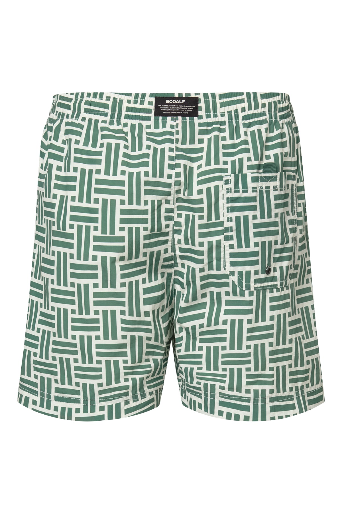 GREEN BEQUIA SWIM TRUNKS