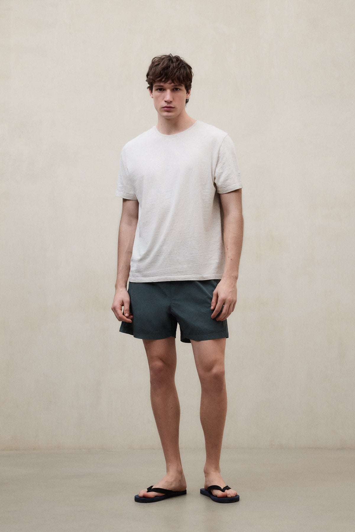 GREEN BIARRITZ SWIM TRUNKS