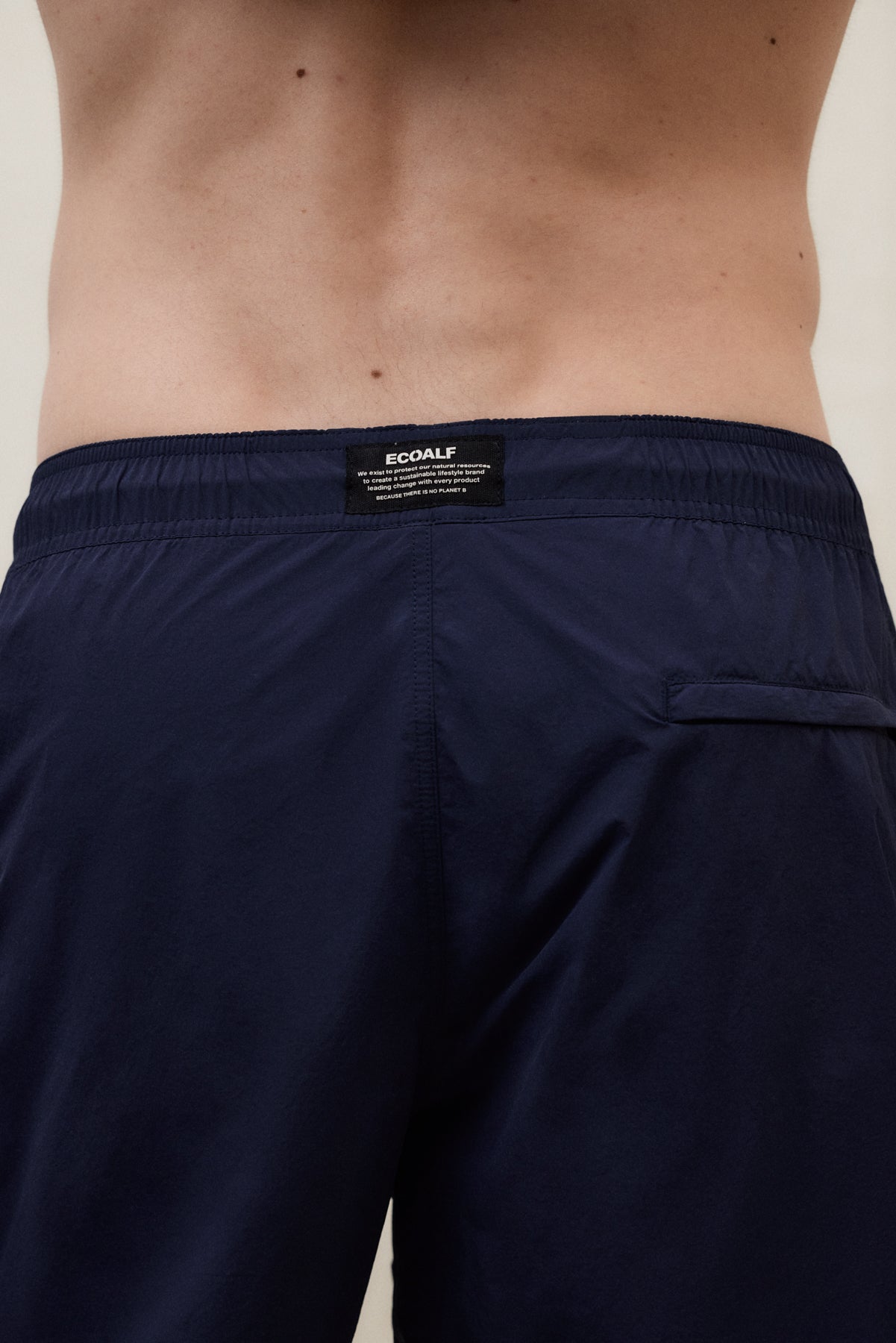 NAVY BLUE BIARRITZ SWIM TRUNKS