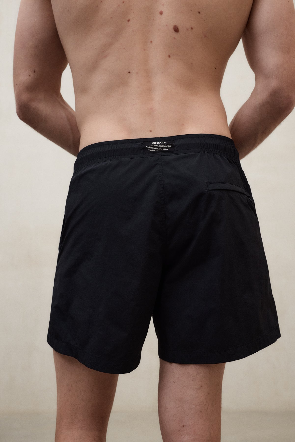 BLACK BIARRITZ SWIM TRUNKS
