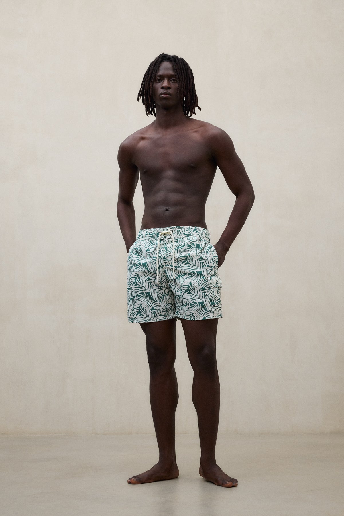 BADEHOSE BIQUE GRÜN