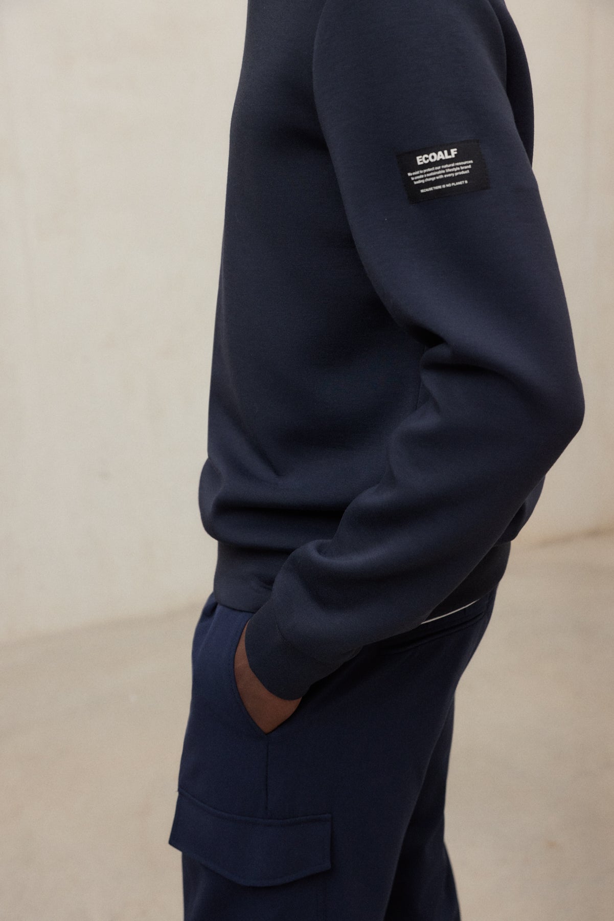 SUDADERA ARLES AZUL MARINO