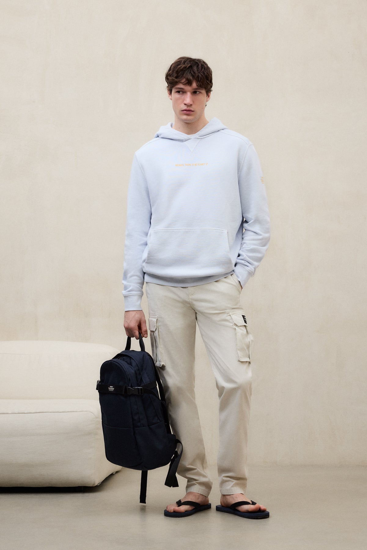 LIGHT BLUE BARCA SWEATSHIRT
