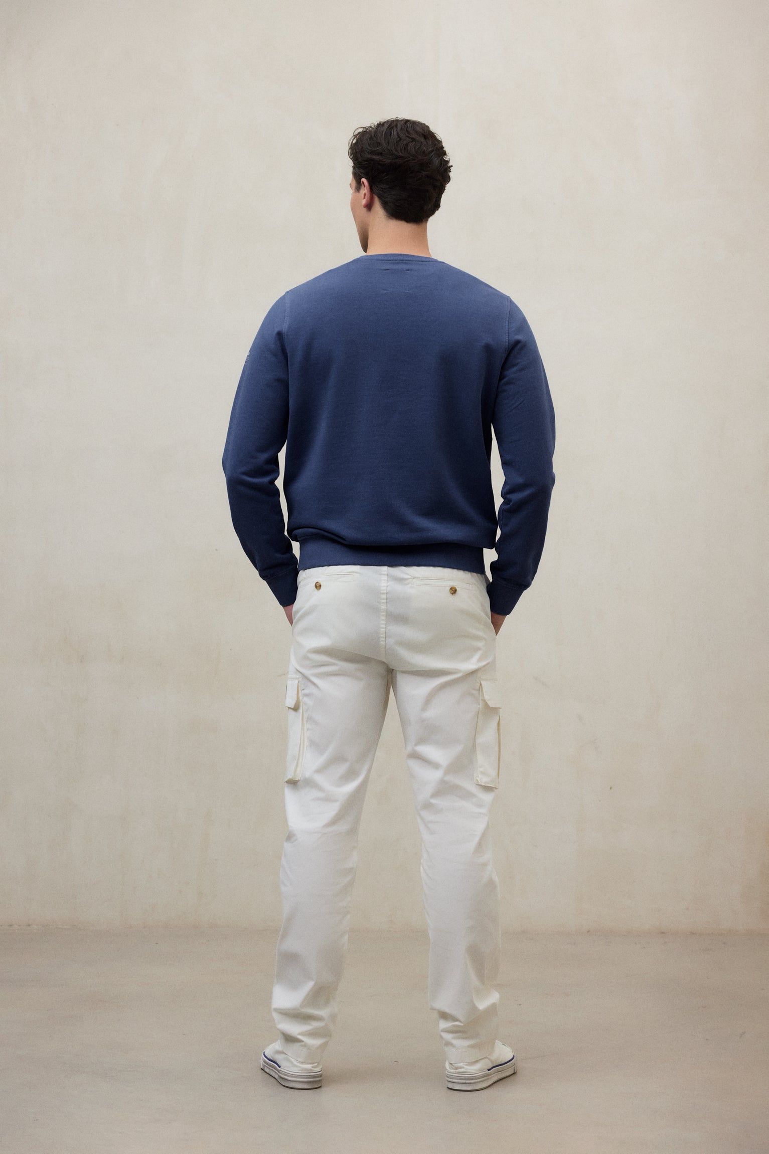 SUDADERA BARDERA AZUL