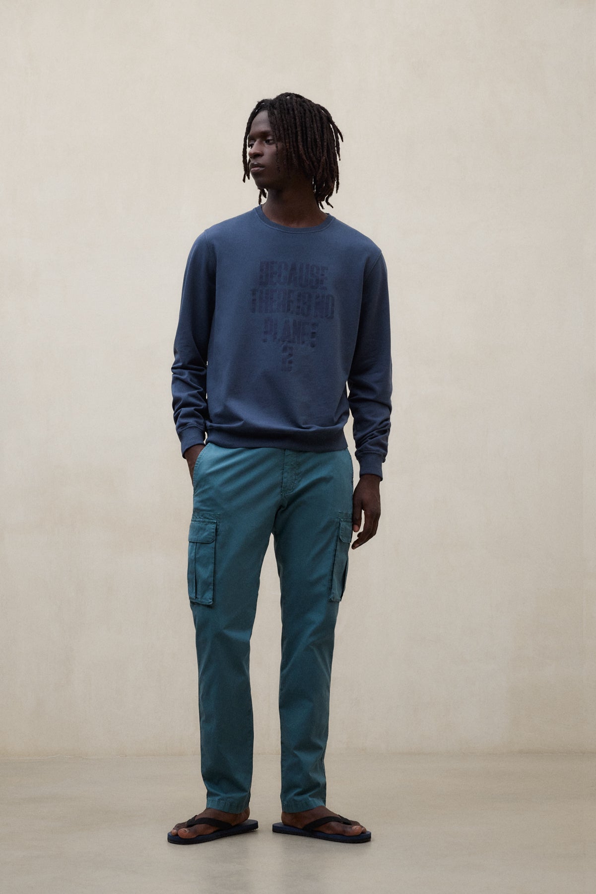 DARK BLUE BARDERA SWEATSHIRT