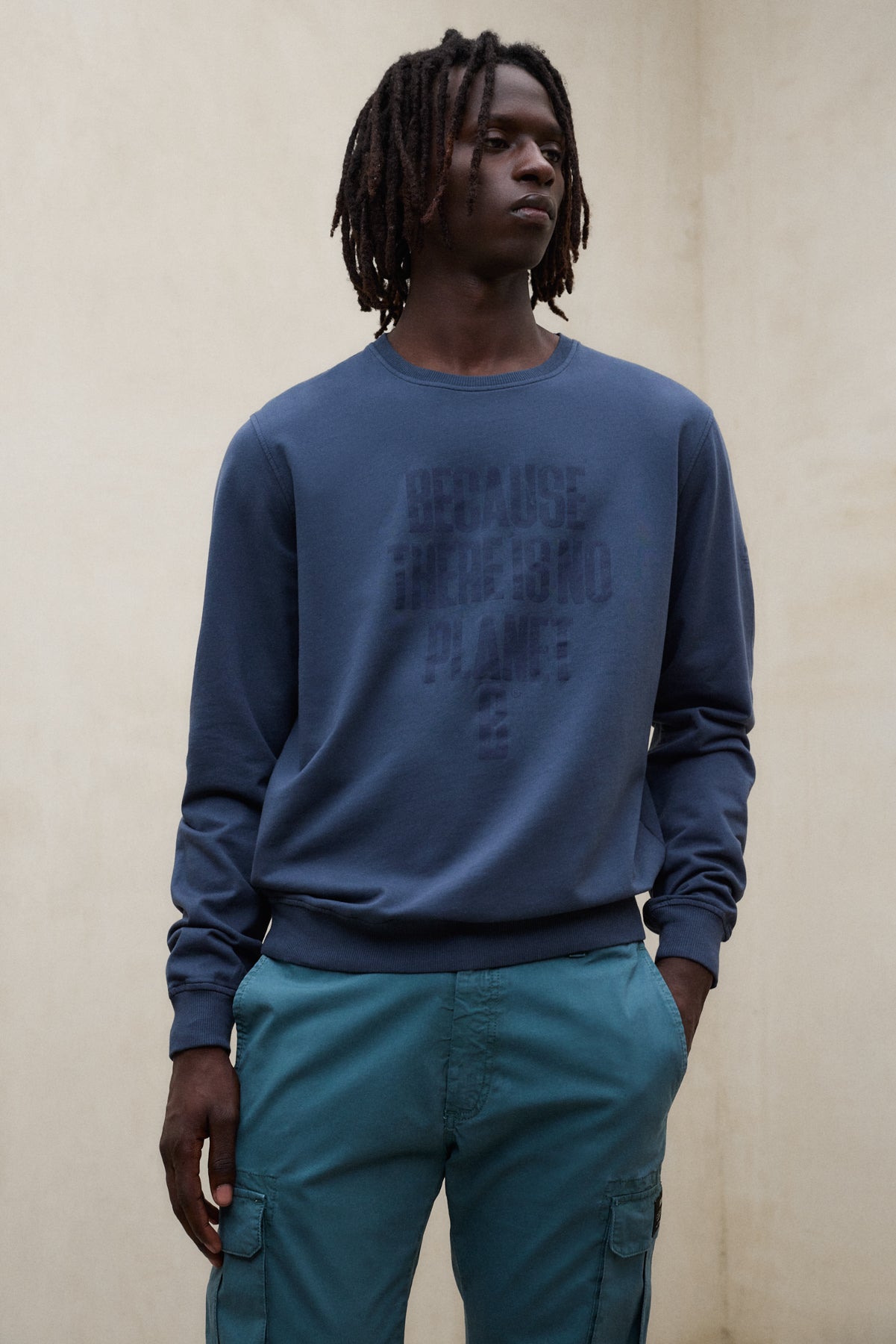 DARK BLUE BARDERA SWEATSHIRT