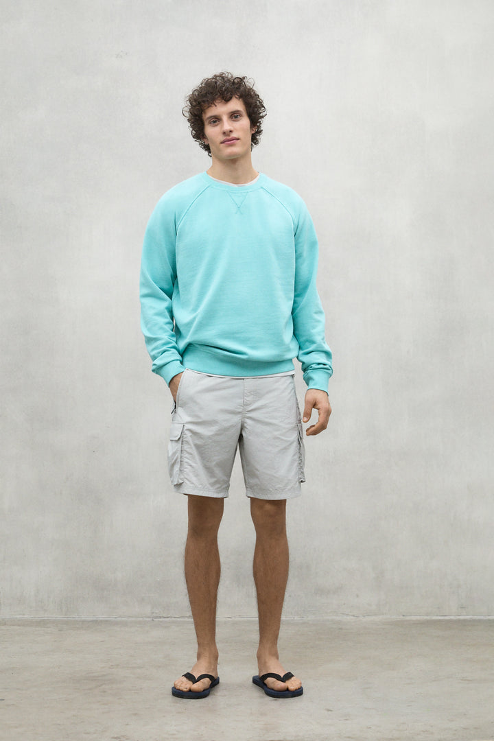 WATER GREEN BERJA SWEATSHIRT