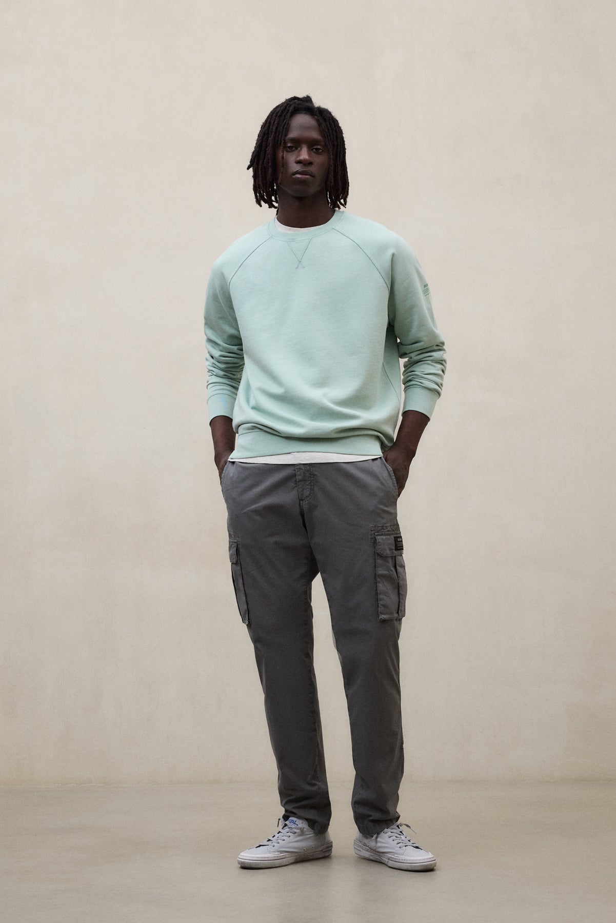 GREEN BERJA SWEATSHIRT