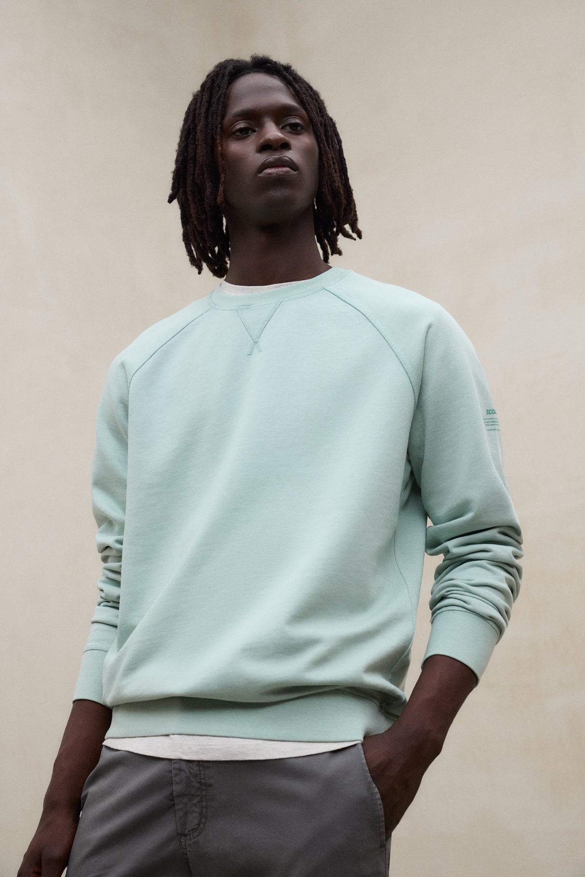 GREEN BERJA SWEATSHIRT