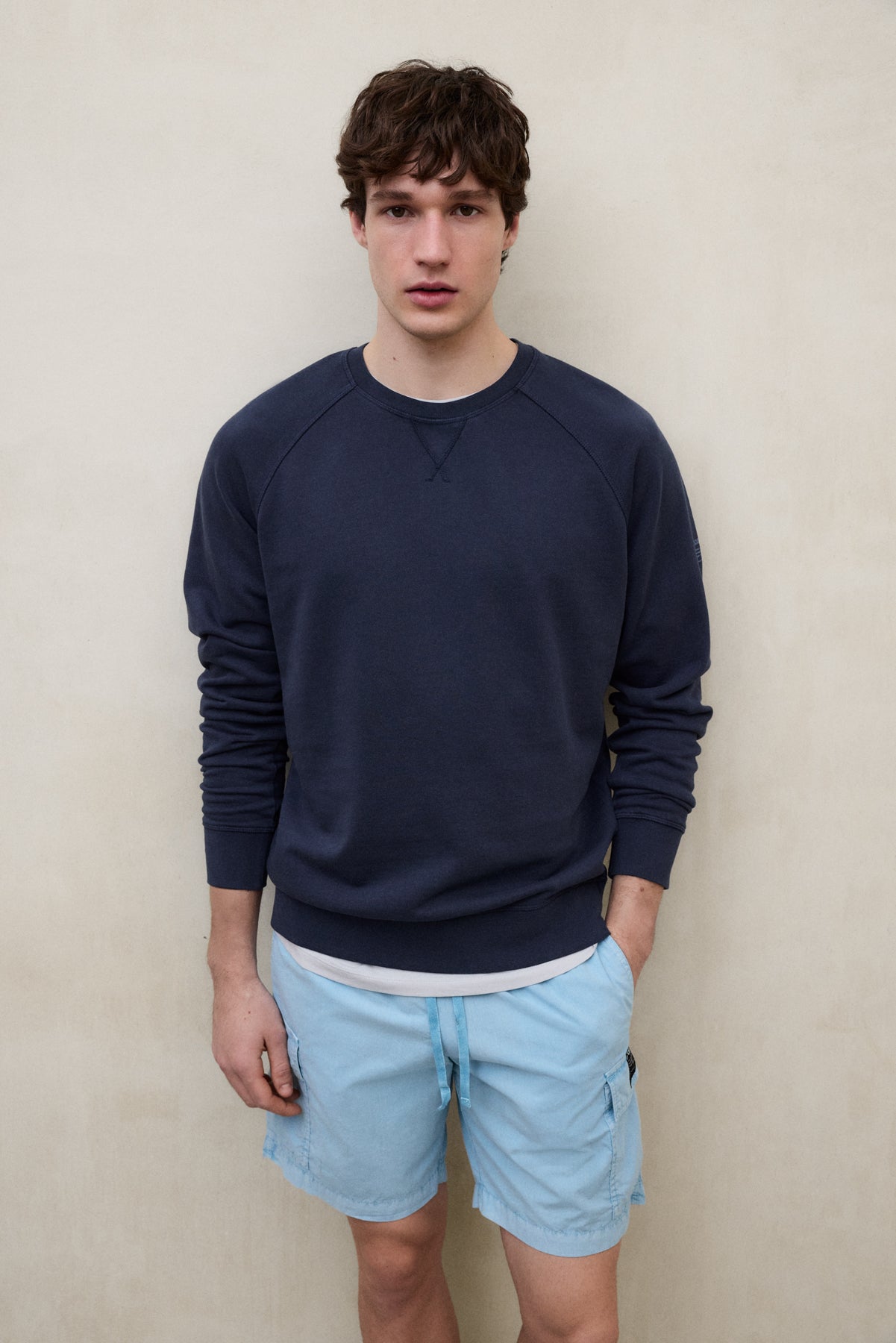 NAVY BLUE BERJA SWEATSHIRT