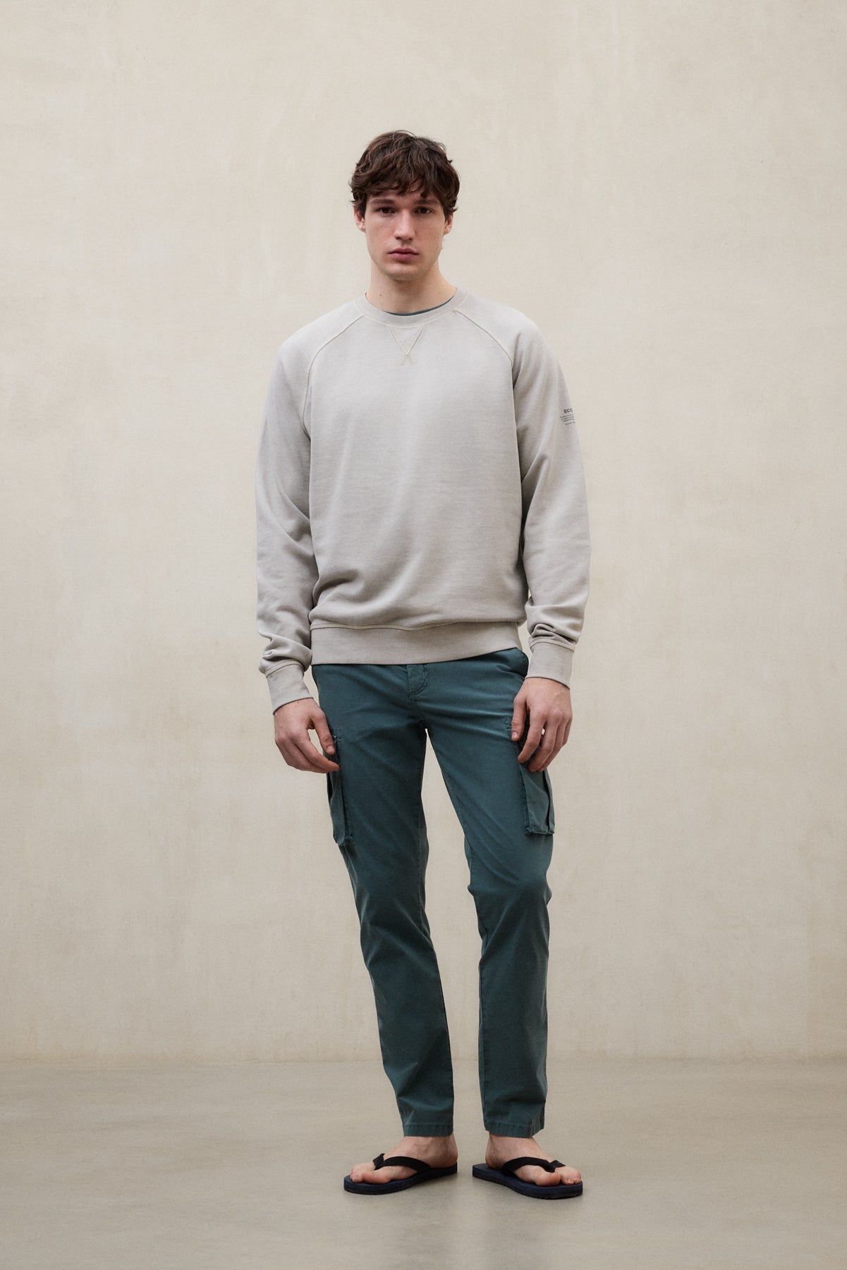 GREY BERJA SWEATSHIRT