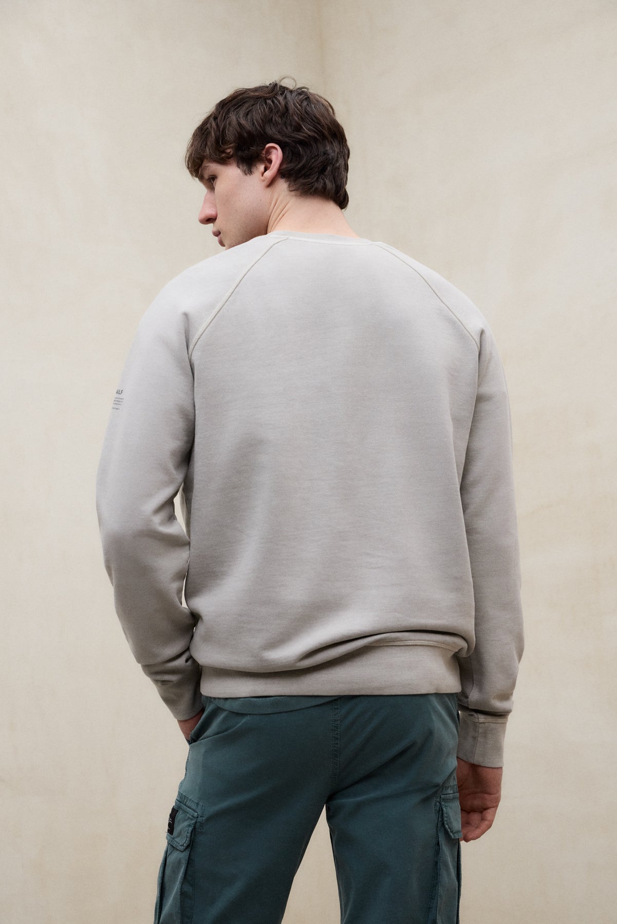 GREY BERJA SWEATSHIRT