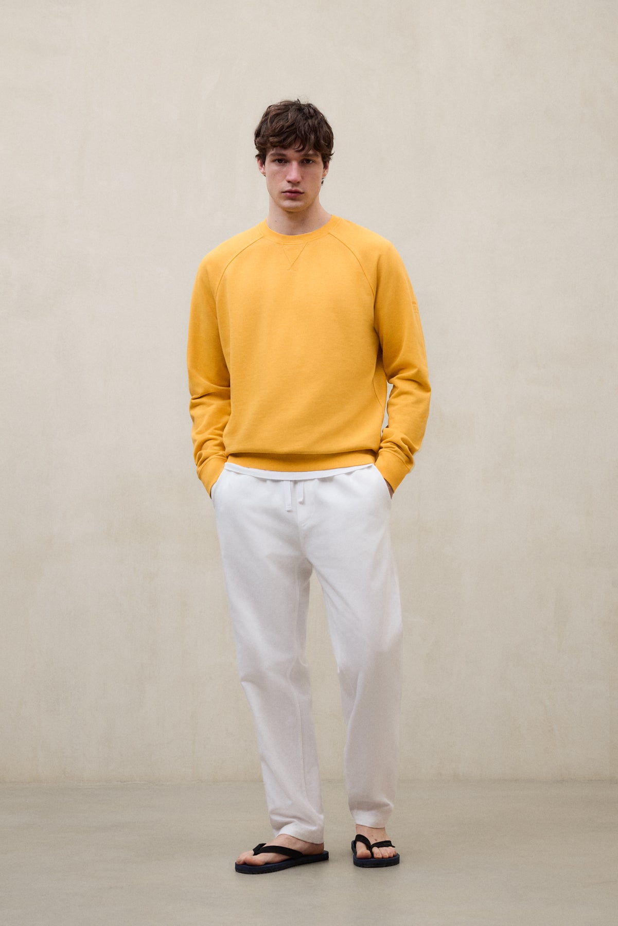 YELLOW BERJA SWEATSHIRT