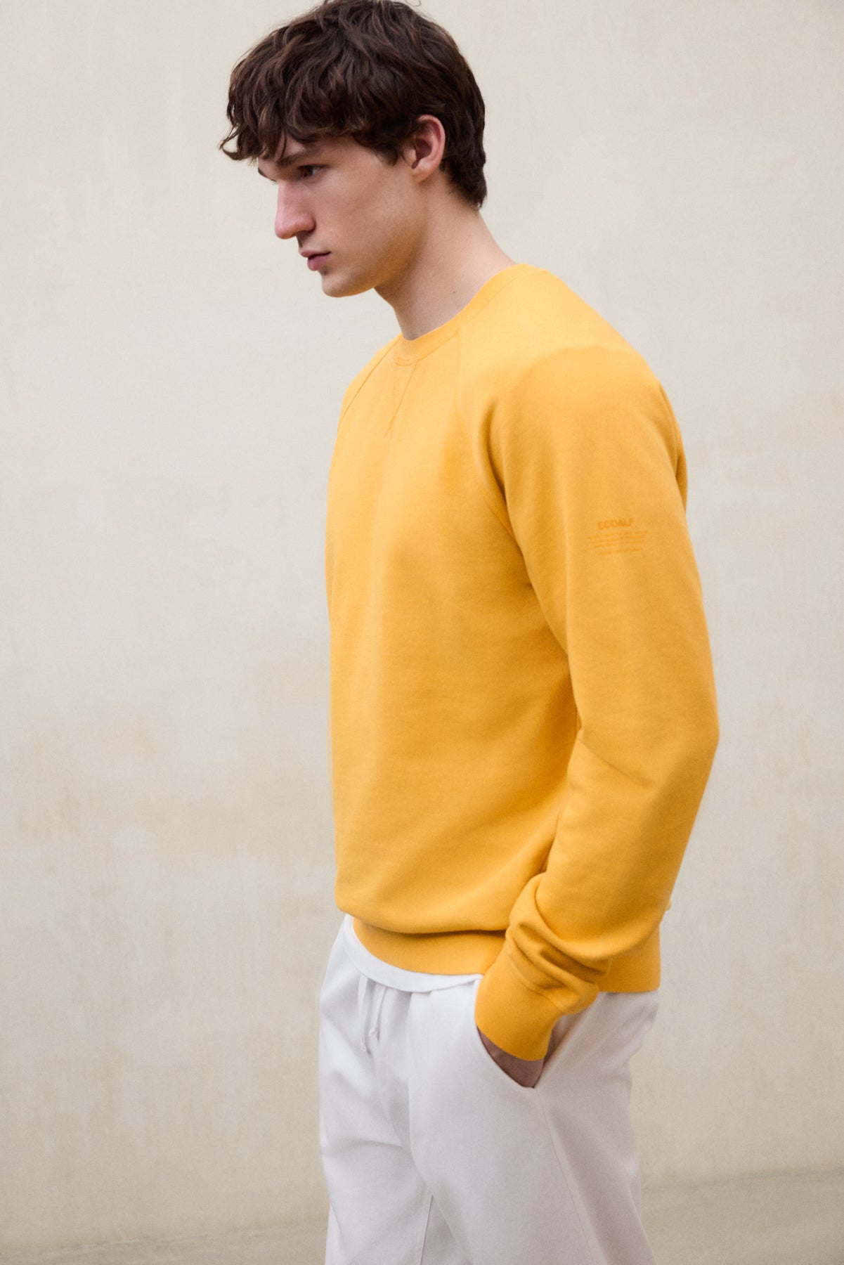 SUDADERA BERJA AMARILLA