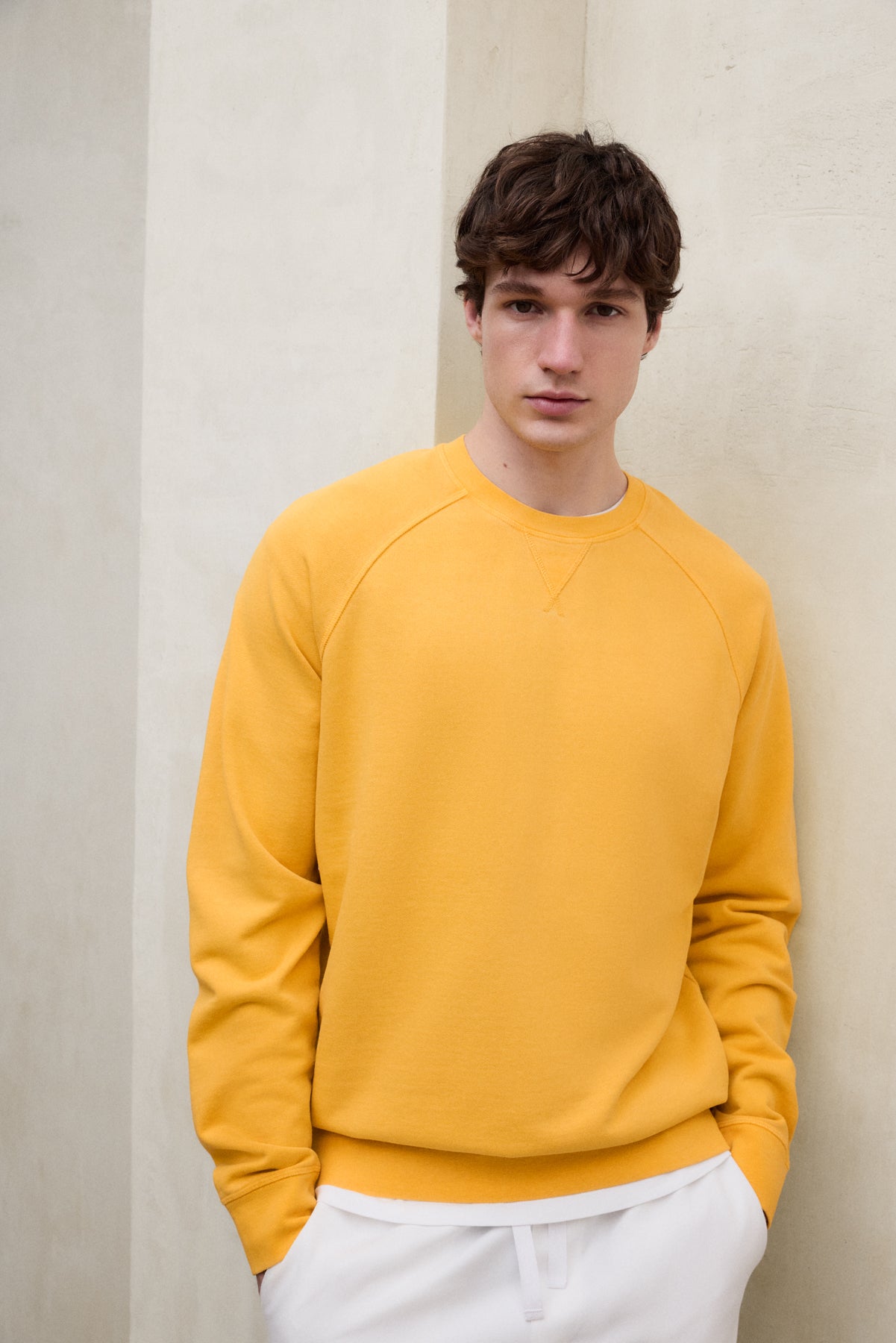 YELLOW BERJA SWEATSHIRT