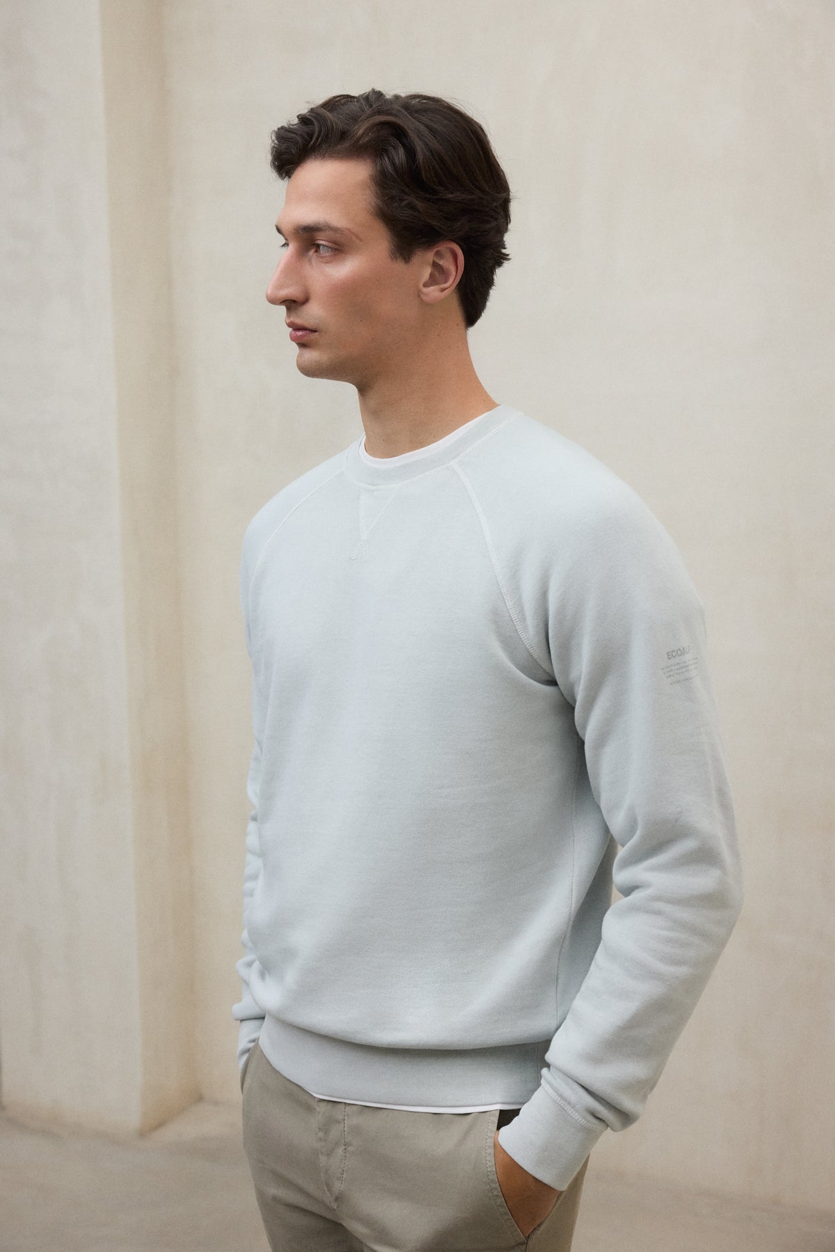 LIGHT GREY BERJA HOODIE