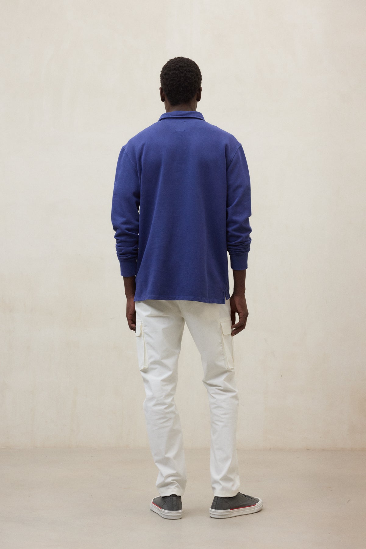 SUDADERA POLO BRENDAN AZUL